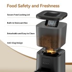 自动宠物喂食器供应商-热销定时器干粮分配器