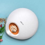 智能宠物喂食器厂家-干湿食物5分隔餐盘