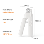 宠物指甲钳厂家-塑料专业防出血剪刀