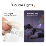 宠物指甲钳厂家-热销不锈钢LED灯修剪器