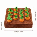 宠物嗅闻垫厂家-卡通风格毛毡益智玩具