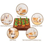 宠物嗅闻垫厂家-卡通风格毛毡益智玩具