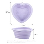 宠物旅行碗厂家-心形可折叠便携