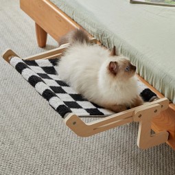 猫窗台厂家-大号木质牛津布