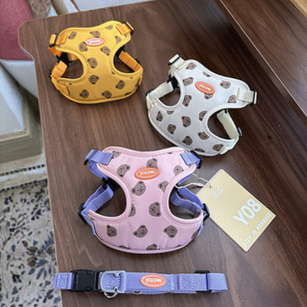 狗背带套装厂家-中小号尼龙加垫功能