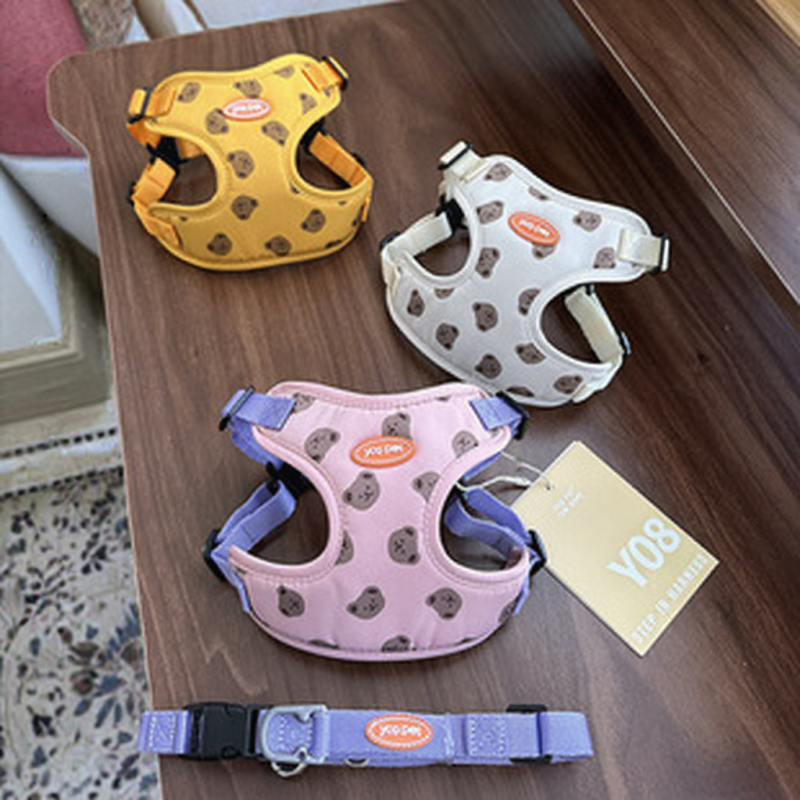 狗背带套装厂家-中小号尼龙加垫功能