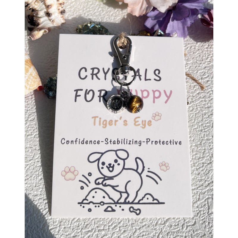 宠物护身符厂家-天然水晶球灵气宝石