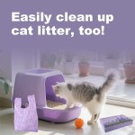 猫砂袋厂家-可降解抽绳25x40cm