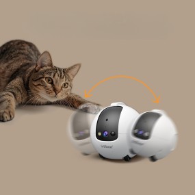 宠物摄像头厂家-双向音频Wifi激光逗猫