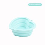 宠物旅行碗厂家-心形可折叠便携