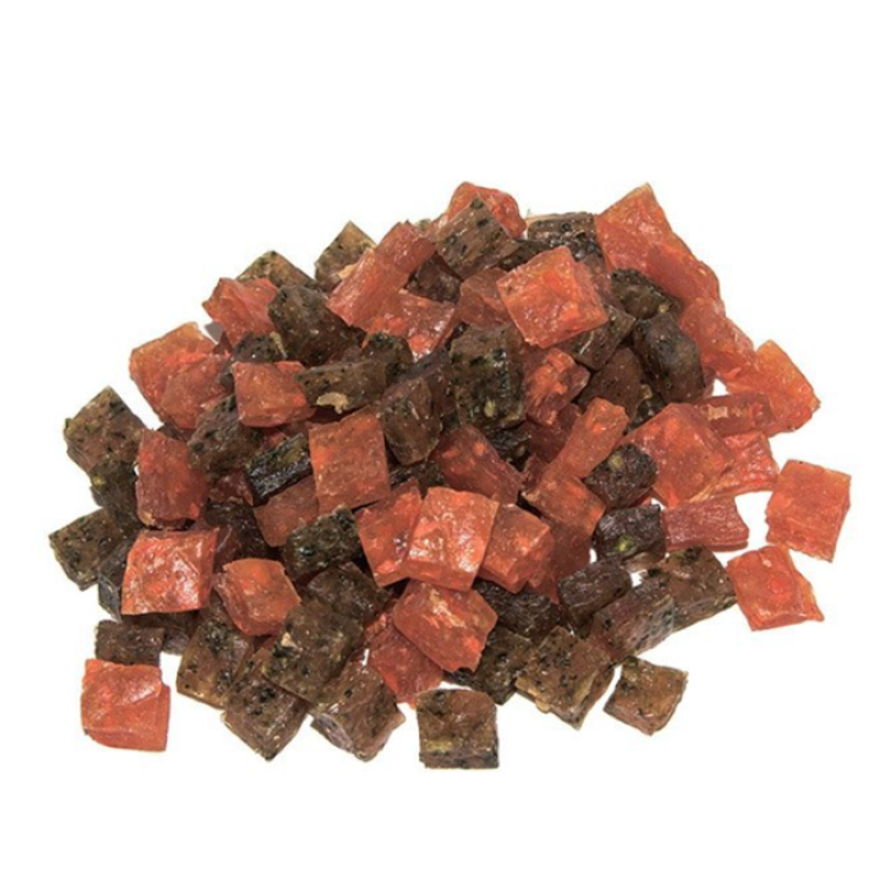 猫零食厂家-扭结鸡肉鳕鱼三明治切片