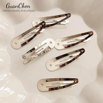 发夹厂家-卡哇伊DIY金色法式发针5cm