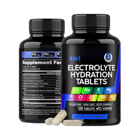 Electrolyte Tablets Factory - OEM Custom Magnesium D3 B6