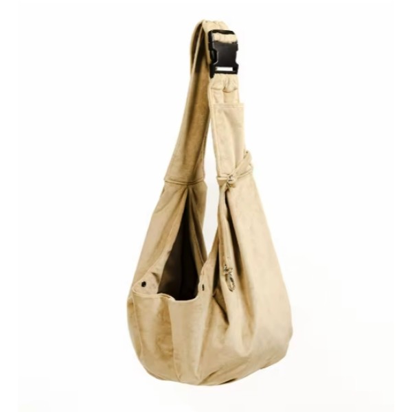 宠物运输背包厂家-定制天鹅绒可折叠旅行挎包