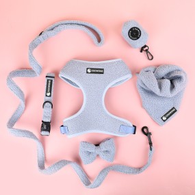 犬用背带供应商-定制标识羊羔绒泰迪宠物必需品