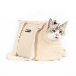 宠物运输袋厂家-幼犬挎带旅行定制隔层