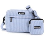 犬用散步包供应商-纯素皮革斜跨水瓶支架