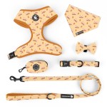 犬用背带套装供应商-定制复活节可调粪便袋支架