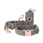 犬用项圈套装供应商-定制重型斜纹织物设计