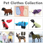 犬用外套生产商-保暖防水可调冬季夹克