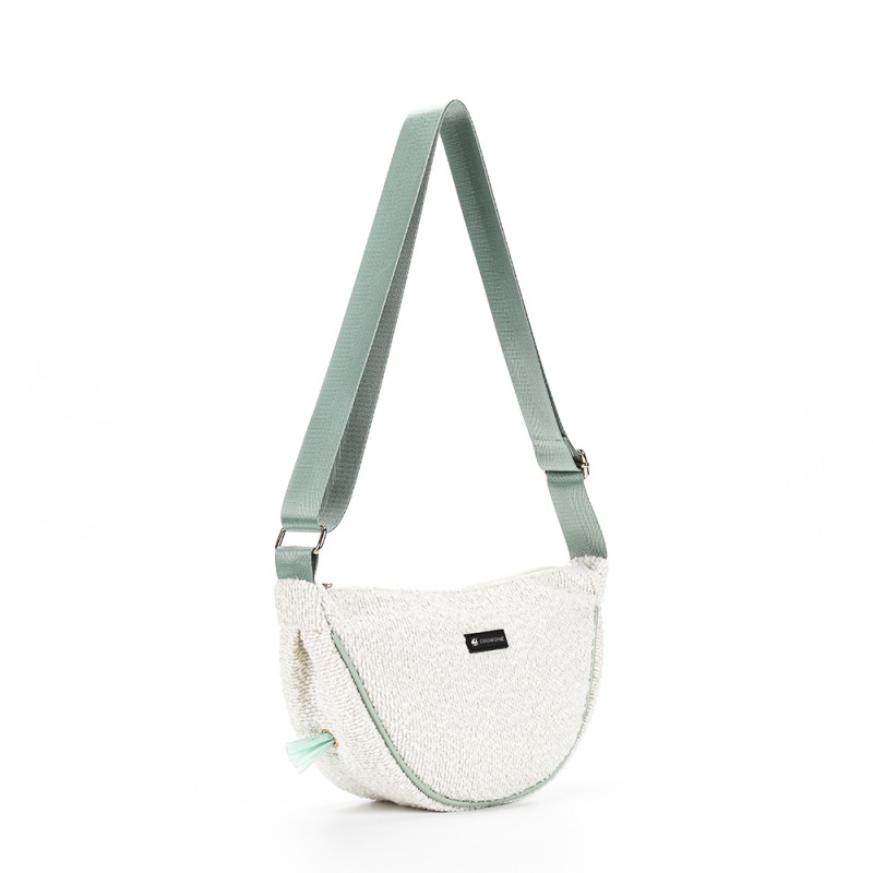 腰包生产商-拉链闭合半月形轻量设计