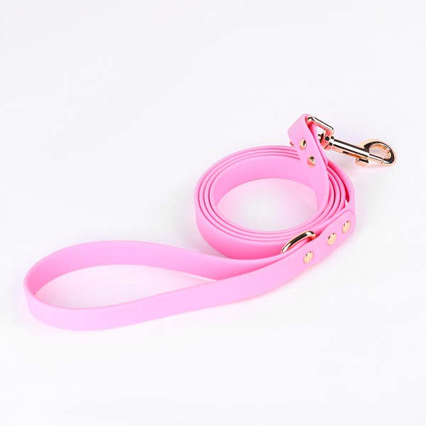 犬用牵引绳生产商-免提PVC防水蜂窝图案