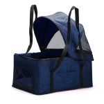 宠物推车厂家-可拆卸移动摇篮设计