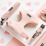 宠物背带生产商-个性化白色软垫泰迪