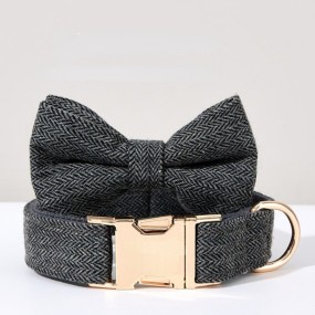 犬用项圈套装供应商-定制重型斜纹织物设计