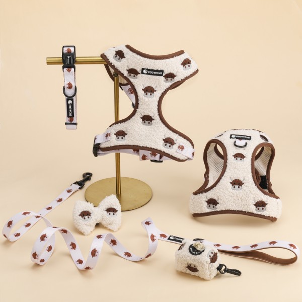 犬用背带供应商-奢华刺绣钩针设计师跑步