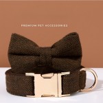 犬用项圈套装供应商-定制重型斜纹织物设计