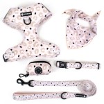 犬用背带供应商-定制蜜蜂设计个性化腊肠犬