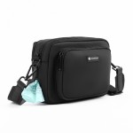 犬用散步包供应商-纯素皮革斜跨水瓶支架