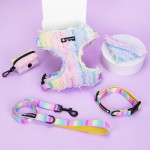 宠物项圈套装生产商-定制花卉图案独特设计