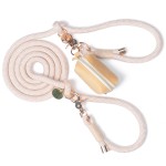 犬用牵引绳厂家-定制尼龙绳可调免提