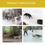 犬用拉力背带供应商-滑雪拉雪橇个性化印花