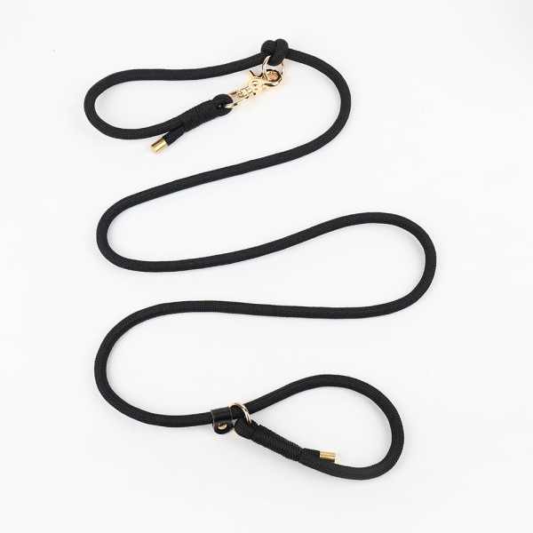 犬用牵引绳厂家-柔软棉绳8mm尼龙免提