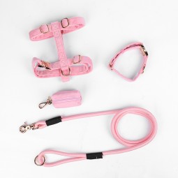 犬用背带套装厂家-奢华灯芯绒法斗全套