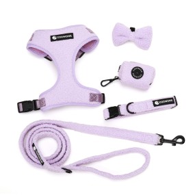 Dog Harness Set Manufacturer - Popular Custom Matching Collar Bow Tie