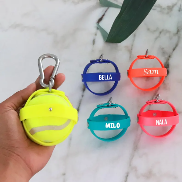 宠物训练玩具厂家-热销可定制logo网球