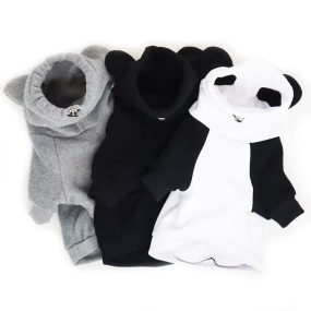 Pet Apparel Supplier - Dog Panda Costume Warm Washable Cotton