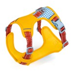 狗背带厂家-可定制中小犬格子设计