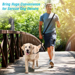 狗训练牵引绳厂家-8英尺尼龙双牵多功能