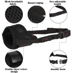 狗嘴套厂家-批发尼龙透气网眼可调