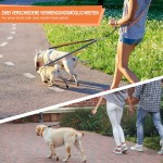 狗牵引绳厂家-360度旋转分隔器双犬用