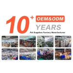 狗背带套装厂家-冬季OEM可定制加垫粗花呢