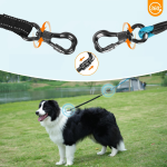 狗牵引带厂家-热销柔软加垫反光长召回