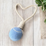 狗玩具厂家-豪华功能网球带绳