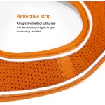 狗背带厂家-橙色透气空气网眼运动可调