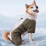 狗外套厂家-经典冬季保暖防水聚酯